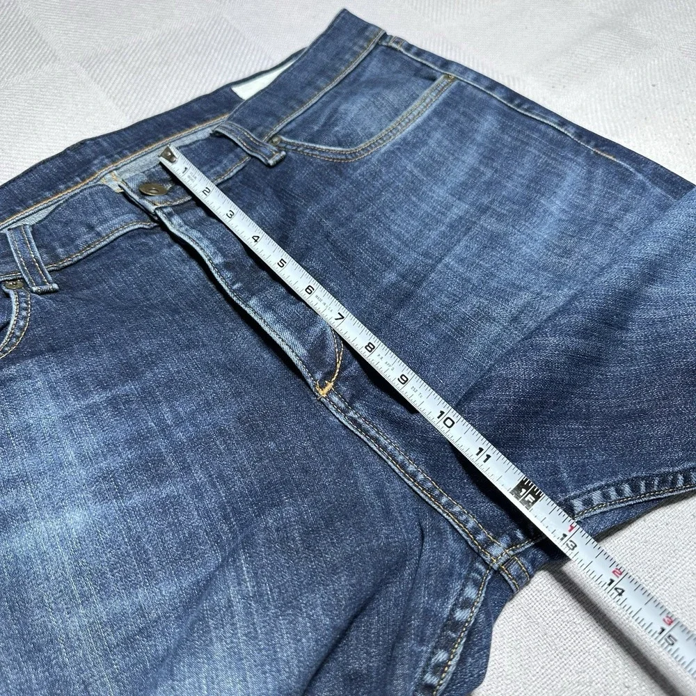 Rag & Bone Fit 2 Slim Jeans 38x29** Button Fly USA Made Denim‎ Dukes Medium Wash - Picture 13 of 16
